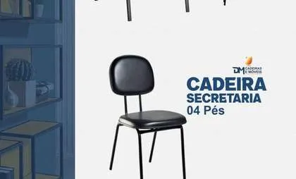 Cadeira Secretária 4 Pés