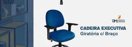 Cadeira Executiva Giratória c/ Braço