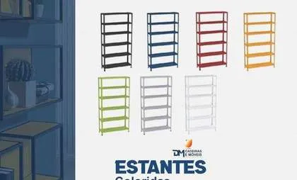 Estantes Coloridas