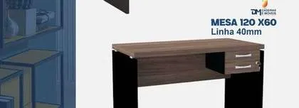 Mesa 120x60 Linha 40mm